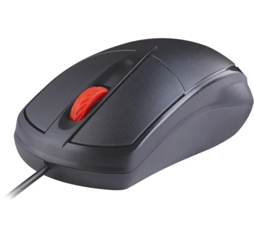 Defender WIRED MOUSE SILENT CLIC K ICON MB-057 BLACK - Image 5