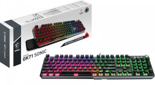 MSI Keyboard Vigor GK71 Sonic Red US - Image 2