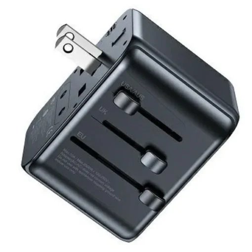 AWEI Travel GaN Charger 35W 4in1 US/AU/EU/UK C-39 - Image 3