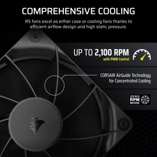 Corsair RS120 120mm Fan Single Pack - Image 4