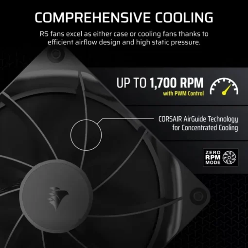 Corsair RS140 140mm Fan Single Pack - Image 4