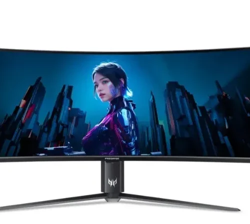 Acer Monitor 57.1 inches Pчервенator Z 57b Curved 7680x2160(DUAL UHD 4K) 32:9 120Hz HDR1000 400cd/m2 DP HDMIx3 USBx4 USB-C