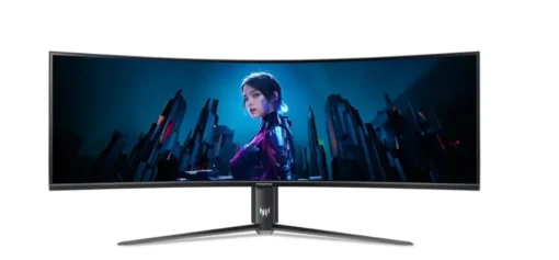 Acer Monitor 57.1 inches Predator Z 57b Curved 7680x2160(DUAL UHD 4K) 32:9 120Hz HDR1000 400cd/m2 DP HDMIx3 USBx4 USB-C