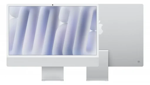 Apple iMac 24 inch: M4 8/8, 16GB, 256GB SSD - Silver - Image 2