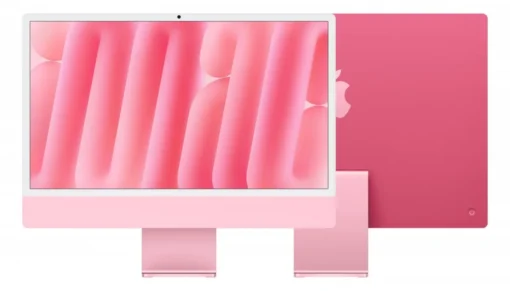 Apple iMac 24 inch: M4 8/8, 16GB, 256GB SSD - Pink - Image 2