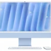 Apple iMac 24 inch: M4 8/8 16GB 256GB SSD - Blue