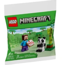 LEGO Klocki Minecraft 30672 Steve i mała panda