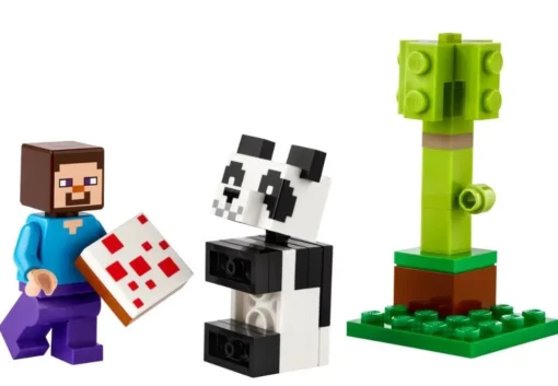 LEGO Klocki Minecraft 30672 Steve i mała panda - Image 3