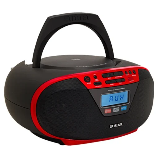 AIWA BOOMBOX BBTU-400RD CD/MP3 - Image 2