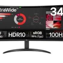 LG Electronics LG 34WR50QK-B 34 IPS