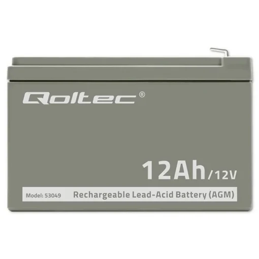 Qoltec AGM battery 12V 12Ah - Image 4