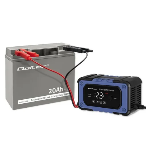 Qoltec AGM battery 12V 20Ah, max. 300A - Image 5