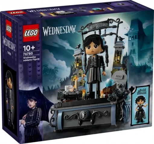 LEGO Blocks 76780 Wednesday Addams Figure