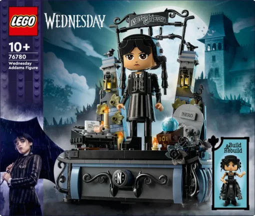 LEGO Blocks 76780 Wednesday Addams Figure - Image 3