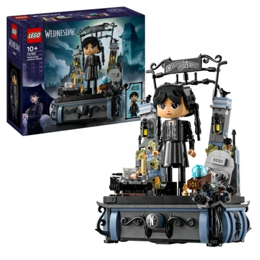 LEGO Blocks 76780 Wednesday Addams Figure - Image 4