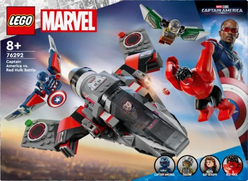 LEGO Blocks Super Heroes 76292 Captain America vs. Red Hulk Battle - Image 3