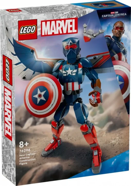 LEGO Blocks Super Heroes 76296 New Captain America Construction Figure