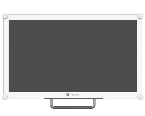 AG NEOVO Monitor 21.5 inches DR-2202 IPS NeoV GLASS 9H IP65* DICOM 500CD/M2 1000:1 5MS DP HDMI VGA USB SPEAKERS WHITE - Image 2