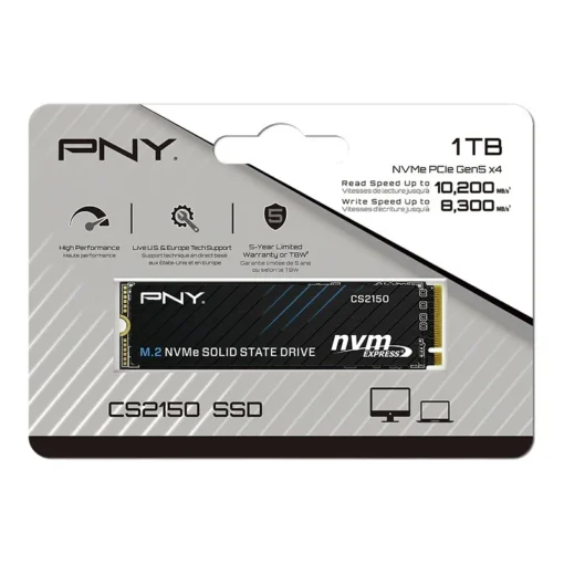 PNY SSD 1TB M.2 2280 CS2150 M280CS2150-1TB-TB - Image 3