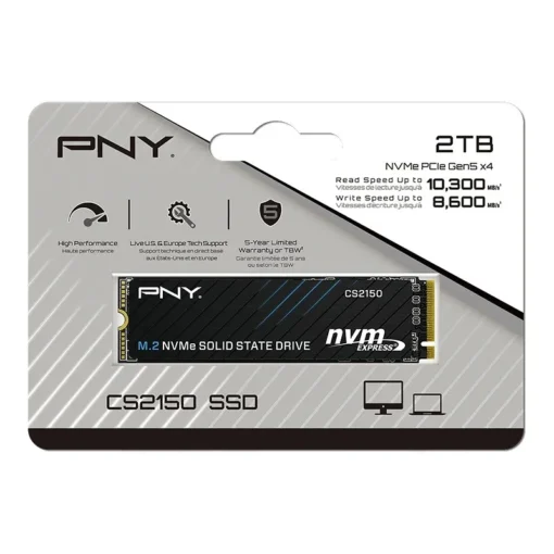 PNY SSD 2TB M.2 2280 CS2150 M280CS2150-2TB-TB - Image 3