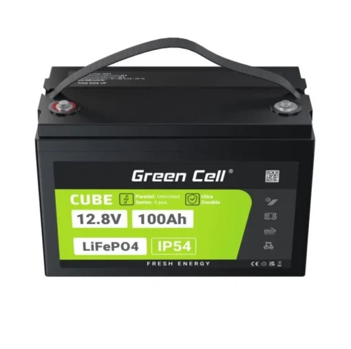 Green Cell Akumulator LiFePO4 100Ah 12V/12.8V 1280Wh - Image 2