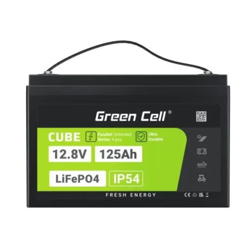 Green Cell Akumulator LiFePO4 125Ah 12V/12.8V 1600Wh - Image 4