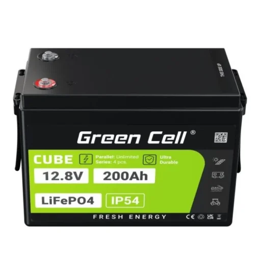 Green Cell Akumulator LiFePO4 200Ah 12V/12.8V 2560Wh - Image 2