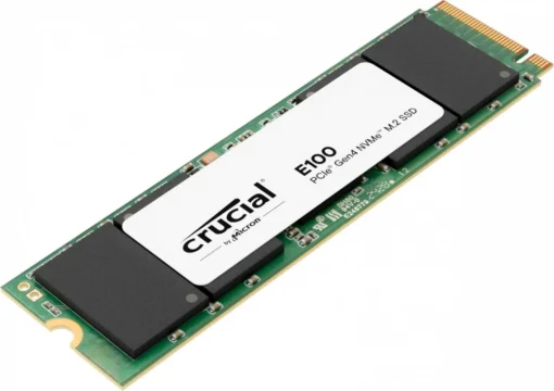 Crucial SSD E100 480GB M.2 NVMe 2280 PCIe 4.0 4700/2500 MB/s