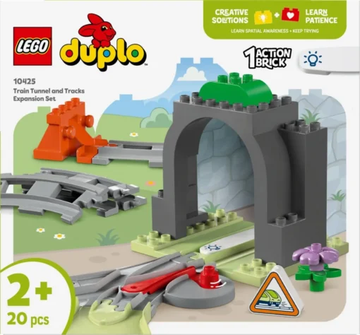 LEGO DUPLO 10425 Train Tunnel and Tracks Expansion Set - Image 3