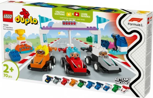 LEGO DUPLO 10445 F1 Team Race Cars & Drivers - Image 2