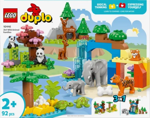 LEGO DUPLO 10446 3in1 Wild Animal Families - Image 4