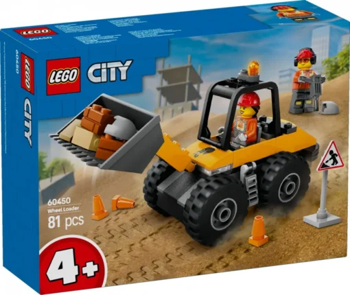 LEGO City 60450 Yellow Construction Wheel Loader