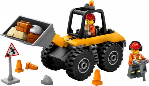 LEGO City 60450 Yellow Construction Wheel Loader - Image 5