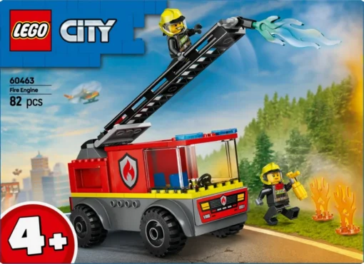 LEGO Klocki City 60463 Wóz strażacki z drabiną - Image 3