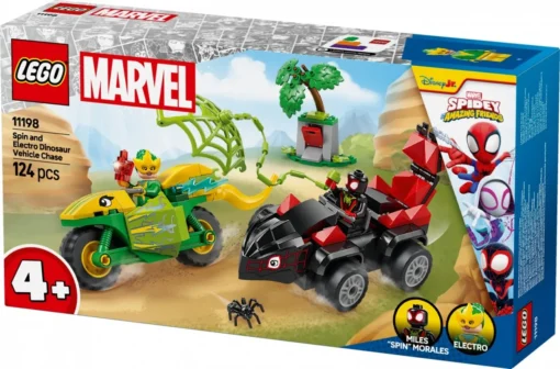 LEGO SPIDEY 11198 Spin and Electro Dinosaur Vehicle Chase - Image 3