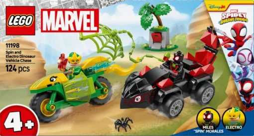 LEGO SPIDEY 11198 Spin and Electro Dinosaur Vehicle Chase - Image 4