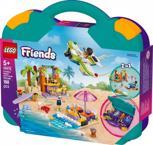 LEGO Friends 42672 Creative Beach and Travel Suitcase - Image 2