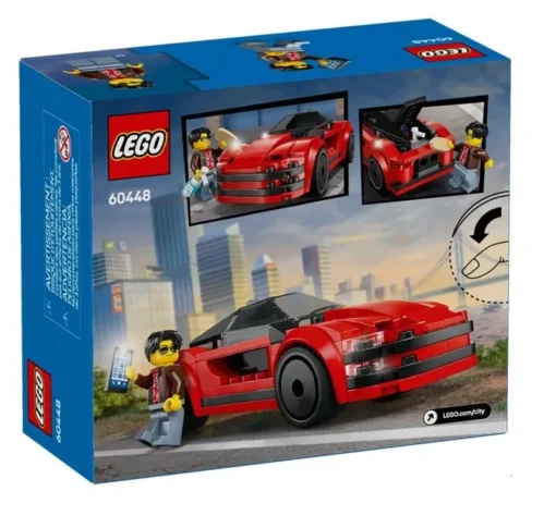 LEGO City 60448 Red Sports Car - Image 2