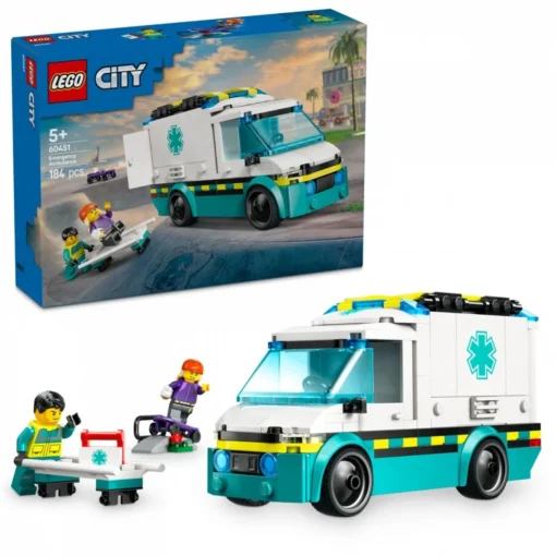 LEGO City 60451 Emergency Ambulance - Image 4