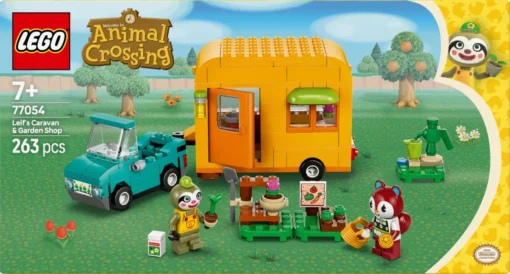 LEGO Blocks Animal Crossing 77054 Leifs Caravan & Garden Shop - Image 3