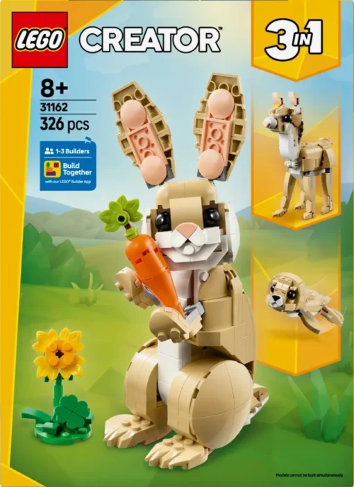 LEGO Blocks Creator 31162 Cute Bunny - Image 3