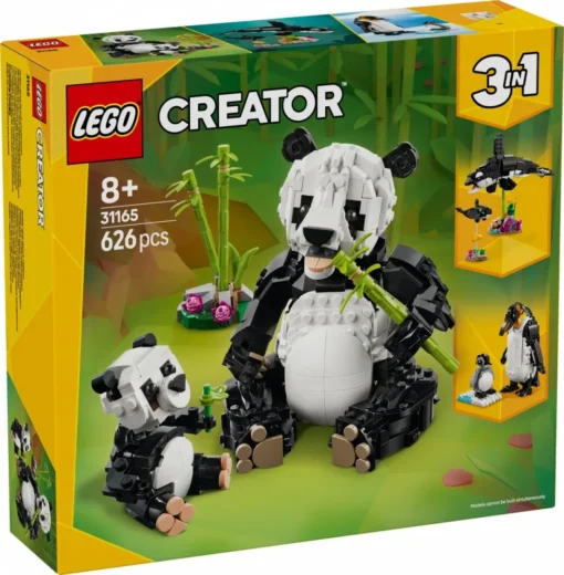 LEGO Bricks Creator 31165 Wild Animals: Panda Family