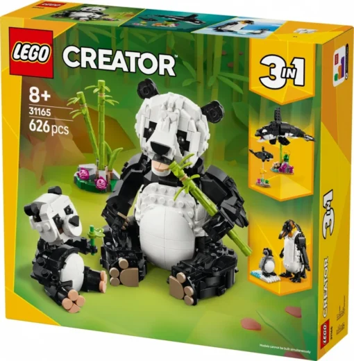 LEGO Bricks Creator 31165 Wild Animals: Panda Family - Image 2