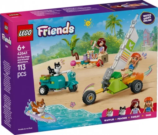 LEGO Friends 42641 Surfing Dogs and Scooter Adventure