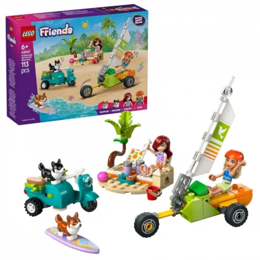 LEGO Friends 42641 Surfing Dogs and Scooter Adventure - Image 4