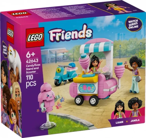 LEGO Friends 42643 Cotton Candy Stand and Scooter