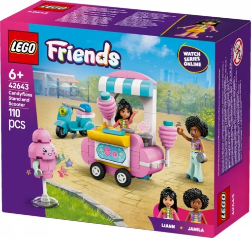 LEGO Friends 42643 Cotton Candy Stand and Scooter - Image 2