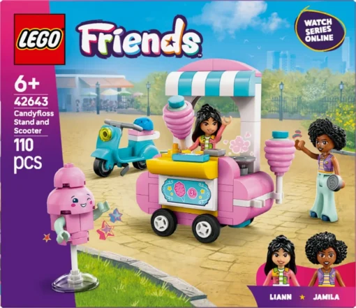 LEGO Friends 42643 Cotton Candy Stand and Scooter - Image 3