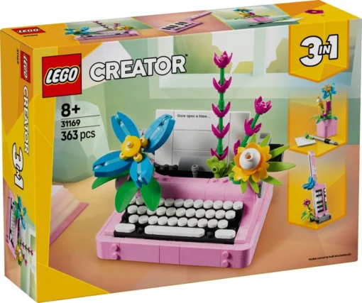 LEGO Blocks Creator 31169 Typewriter with Flowers