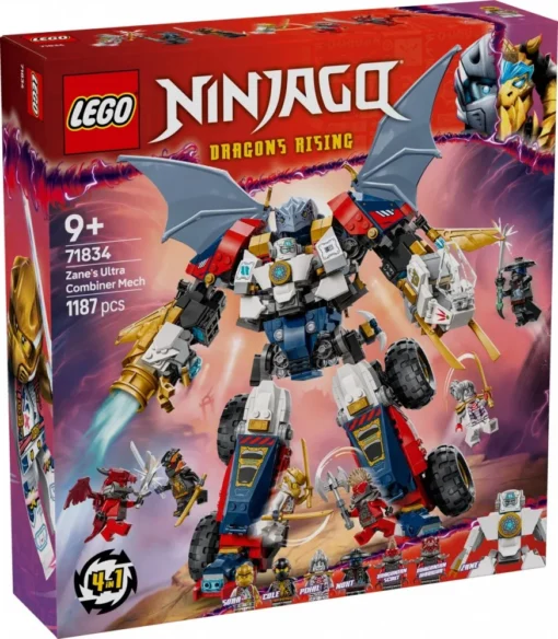 LEGO Blocks Ninjago 71834 Zanes Ultra Combiner Mech